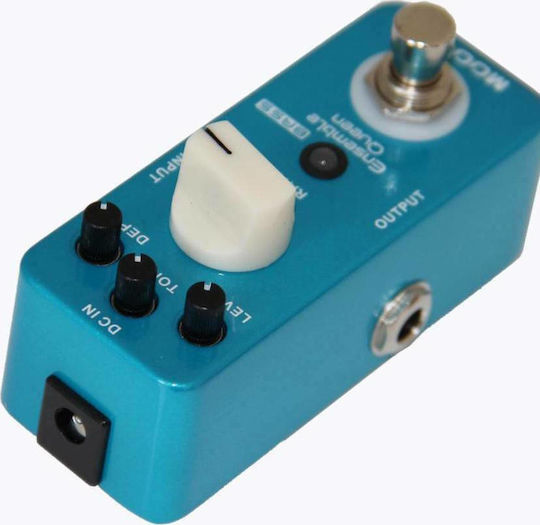 Mooer Ensemble Queen Bass MOMIPDPED800008 Pedale Wirkung Chorus E-Bass und E-Gitarre