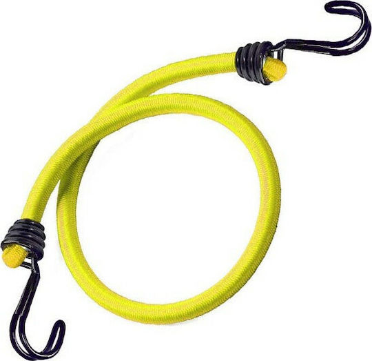 Master Lock Car Luggage Elastric Strap with Double Hook Yellow 100cm 2pcs 302200112