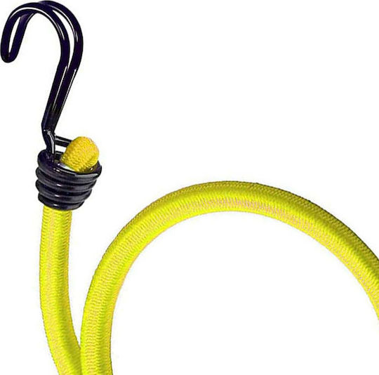 Master Lock Car Luggage Elastric Strap with Double Hook Yellow 100cm 2pcs 302200112
