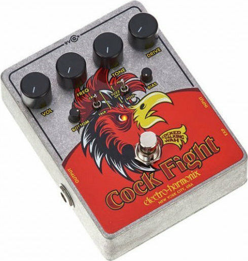 Electro-Harmonix Cock Fight Cocked Talking Wah Pedală Efectul WahWah Chitară electrică