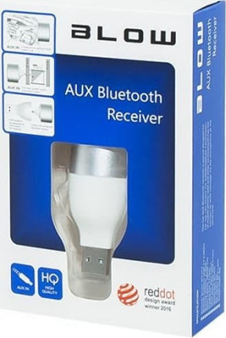 Bluetooth Αυτοκινήτου Jack 3.5mm για το Ηχοσύστημα (AUX / Audio Receiver / με USB θύρα Φόρτισης)