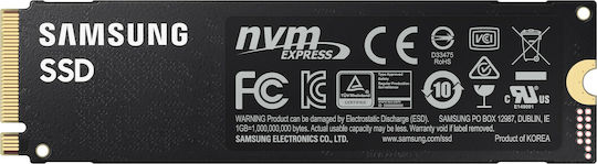 Samsung 980 Pro SSD 1TB Tip M.2 Cu Conexiune PCI Express 4.0