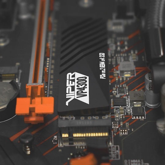 Patriot Viper VP4300 SSD 1TB M.2 Type with PCI Express 4.0 Communication Protocol and Heatsink PS5 Compatible