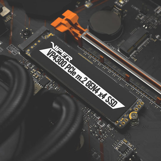 Patriot Viper VP4300 SSD 1TB M.2 Type with PCI Express 4.0 Communication Protocol and Heatsink PS5 Compatible