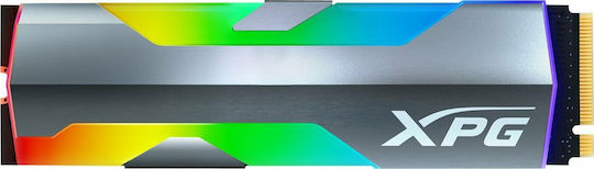 Adata XPG Spectrix S20G SSD 1TB M.2 Type with PCI Express 3.0 Connection and Heatsink ASPECTRIXS20G-1T-C