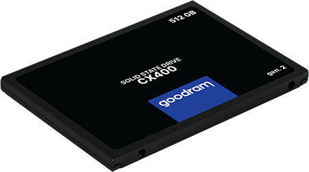 GoodRAM CX400 gen.2 SSD 512GB τύπου 2.5'' με σύνδεση SATA III SSDPR-CX400-512-G2