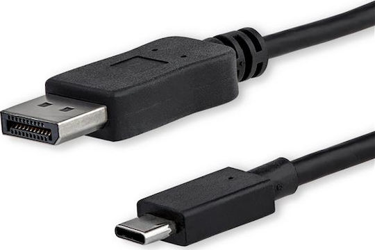 StarTech Μετατροπέας USB-C male σε DisplayPort male 1τμχ CDP2DPMM1MB