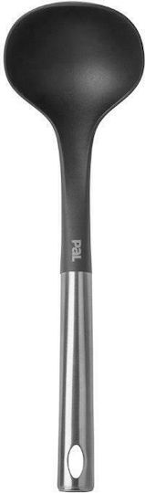 Pal Titanium Βαθιά Κουτάλα Σούπας από Νάυλον Μαύρη 34cm