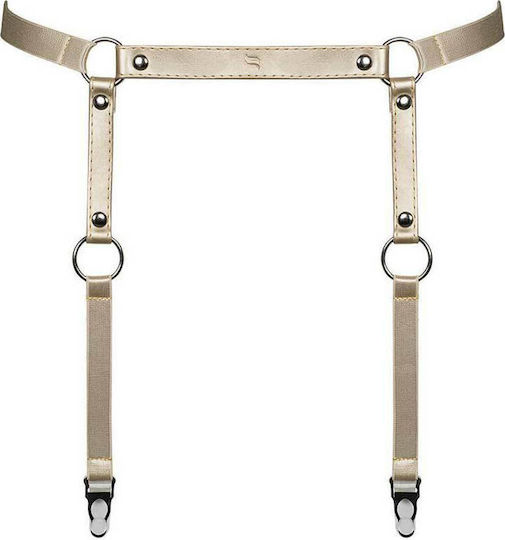 Obsessive Ζαρτιέρες Harness Garter Belt Gold
