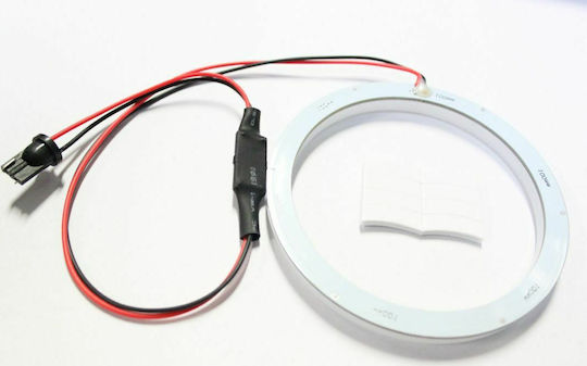 Car Headlight Angel Eyes Rings 12V White Color 1pcs