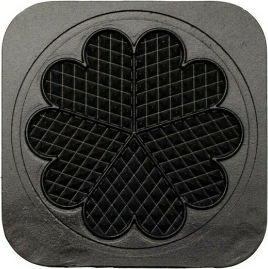 M&M equipment WAF/A-H Commercial Single Waffle Maker 90° Opening For Flower Shaped Waffles