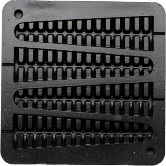 M&M equipment WAF/A-S Επαγγελματική Βαφλιέρα Μονή Άνοιγμα 90° για Βάφλες σε Σχήμα Ξυλάκι
