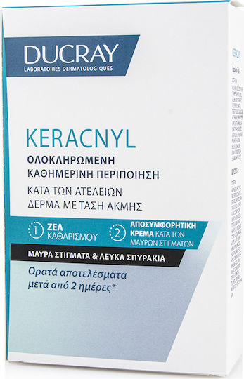 Ducray Keracnyl Gel Hautpflegeset für Gesichtsreinigung & Akne