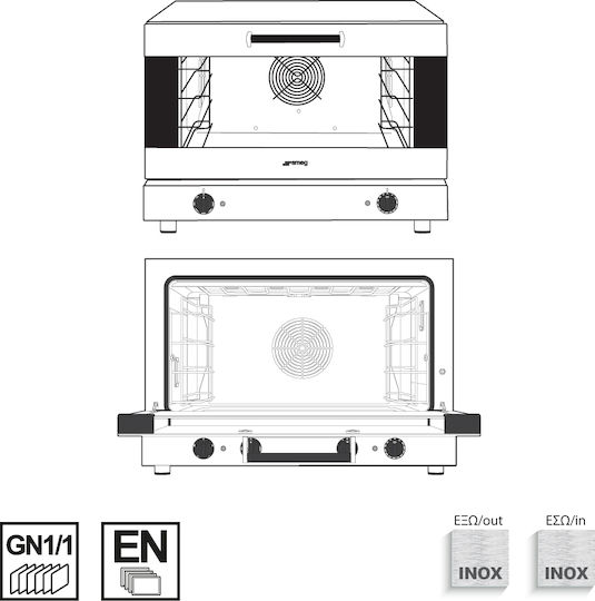 Smeg Alfa 410 5.5kW ALFA410