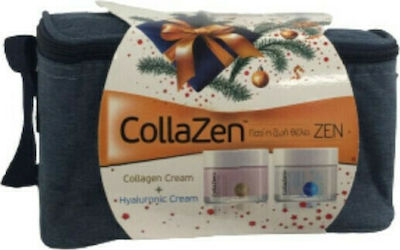 Collazen Christmas Pack CollaZen Cream 50ml & Hyaluronic 50ml Σετ Περιποίησης με Κρέμα Προσώπου