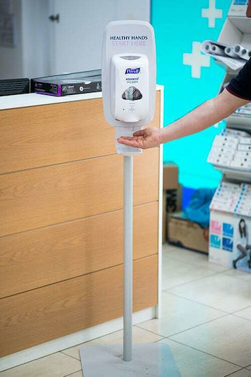 Purell Sanitizing Station Stand Automatic Hand Sanitizer Floor Stand