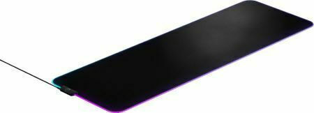 SteelSeries QCK Prism Cloth Gaming Mouse Pad XXL (1220mm) με RGB Φωτισμό Μαύρο 63511