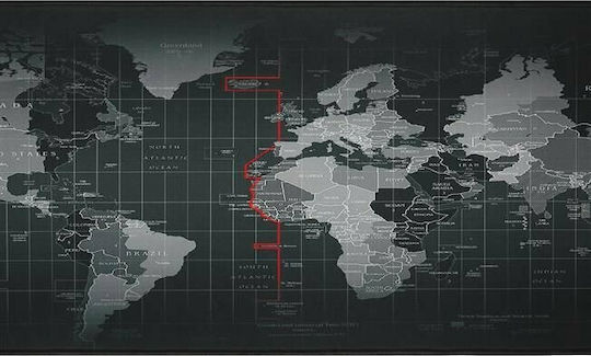 Izoxis Map Gaming Mouse Pad XXL (880mm) 8517