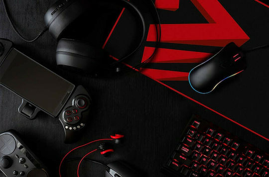 Savio Turbo Dynamic Gaming Mouse Pad XXL (900mm) Μαύρο/Κόκκινο GTDXL
