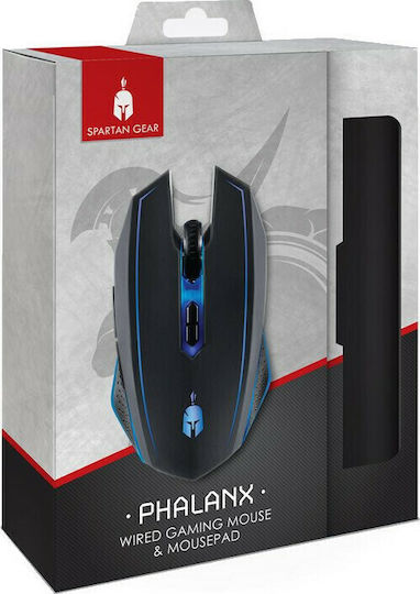 Spartan Gear Ares Gaming Mauspad (300mm) Schwarz 033891