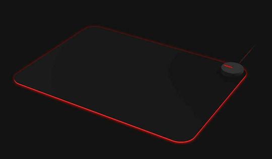 AOC Agon AM700 Gaming Mouse Pad Medium (357mm) με RGB Φωτισμό μέσω USB Μαύρο AMM700DR0R/01