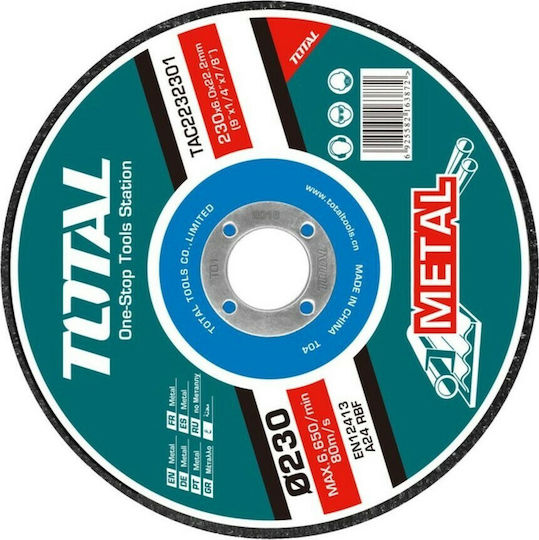 Total Disc de șlefuire pentru Μetal 230mm Set de 1buc