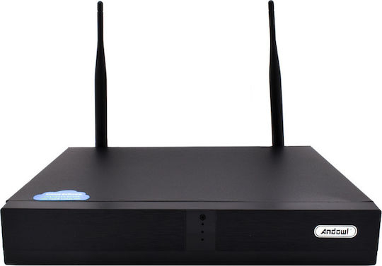 Andowl Система за наблюдение 2 Камери Безжични Камери IP 8MP с Записващо устройство