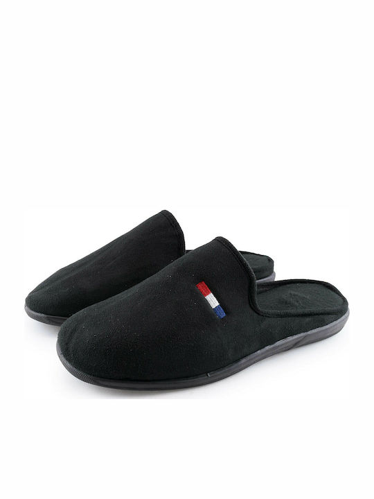 Love4shoes D39 Men's Slipper Black