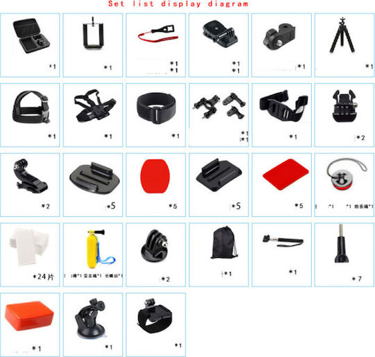 WDL 84 in 1 Set Set accesorii pentru