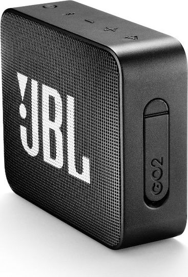 JBL Go 2 JBLGO2BLKAM Waterproof Bluetooth Speaker 3W with Battery Life up to 5 hours Midnight Black