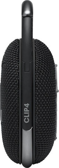 JBL Clip 4 Waterproof Bluetooth Speaker 5W with Battery Life up to 10 hours Black