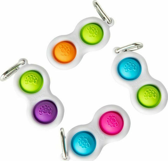 Pop It Fidget Breloc Din Silicon Multicolor