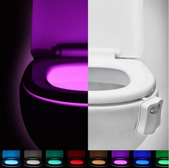 LED Bathroom with 8 Colours in Gray Color LIGHTBOWL