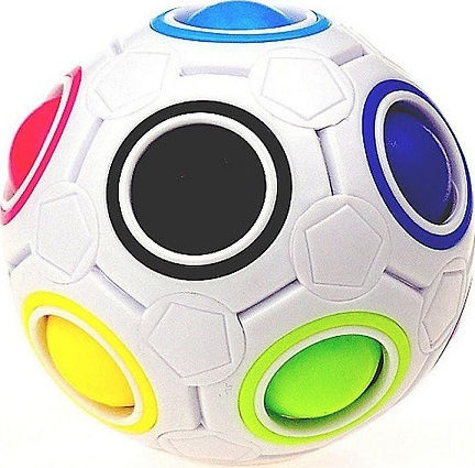 Cuberspeed Rainbow Ball Puzzle Made of Plastic for Ages 6+ 999991