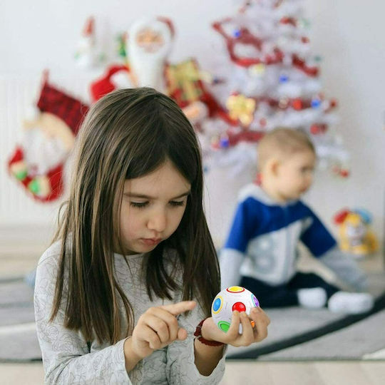 Cuberspeed Rainbow Ball Puzzle Made of Plastic for Ages 6+ 999991
