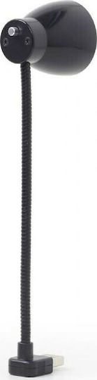 Gembird NL-02 USB Notebook Light LED σε Μαύρο Χρώμα