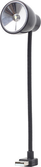 Gembird NL-02 USB Notebook Light LED σε Μαύρο Χρώμα