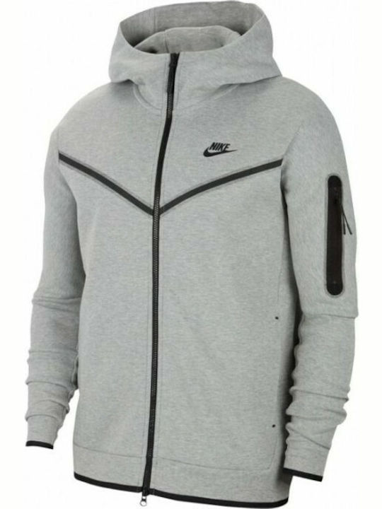 Sportswear Tech Fleece Яке с Качулка Сив Меланж