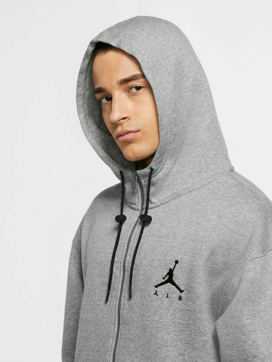 Cardigan With Hood Gray