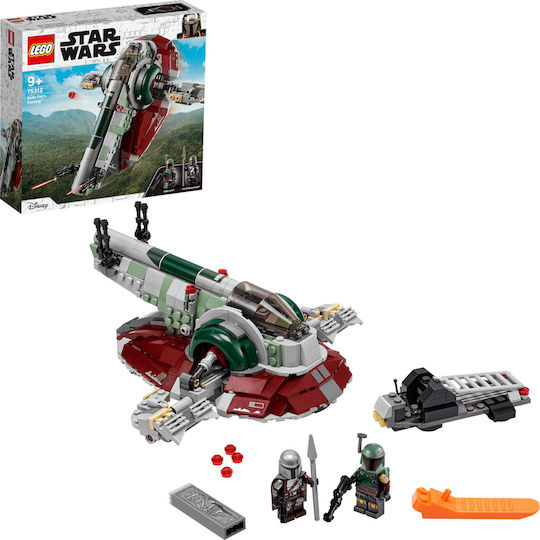 LEGO Star Wars Boba Fett's Starship за 9+ Години 593 Бройки