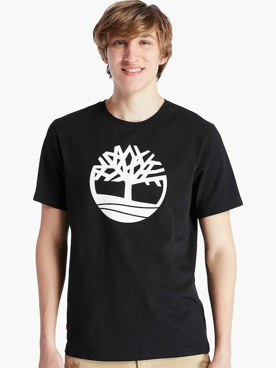 Brand Tree T-shirt Μαύρο