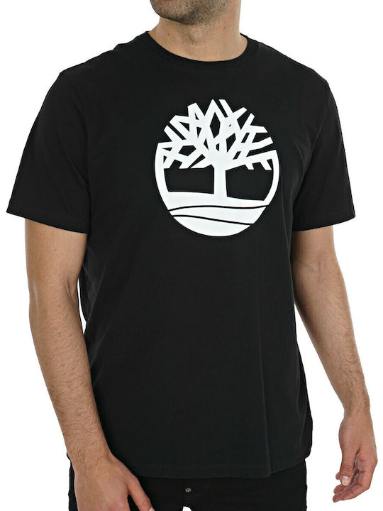 Brand Tree T-shirt Μαύρο