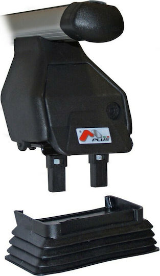 Menabo 130cm. for Cars with Factory Bars (with Roof Rack Legs) Black