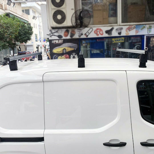 Menabo Roof Bars Aluminum (with Roof Rack Legs)
