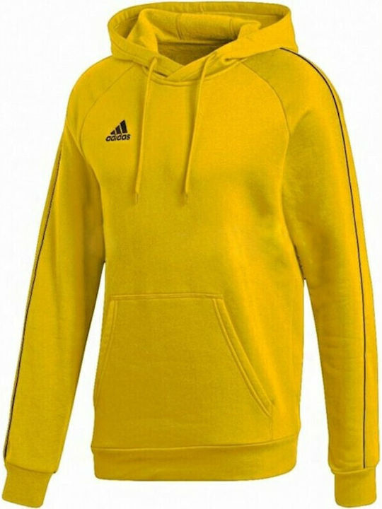 Core 18 Sweatshirt Fleece mit Kapuze Gelb