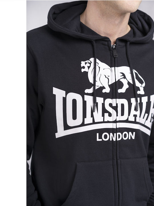 Lonsdale Krafty Black with Hood