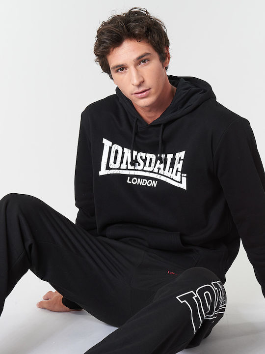 Wolverton Sweatshirt mit Kapuze Schwarz