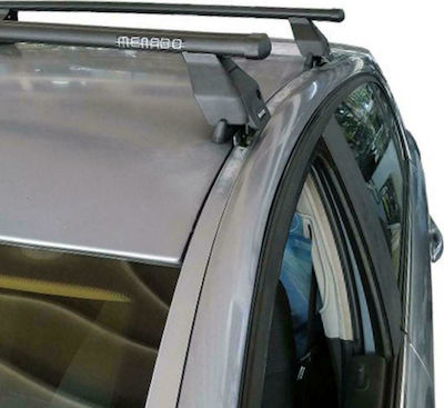 Menabo 112cm. für Opel Meriva (mit Dachträgerfüßen) Schwarze