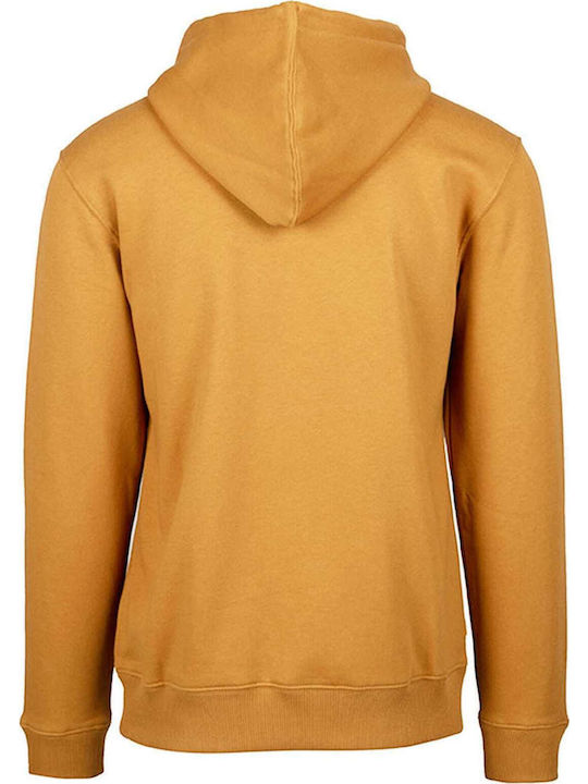 River Tree Sweatshirt with Hood Camel Yellow