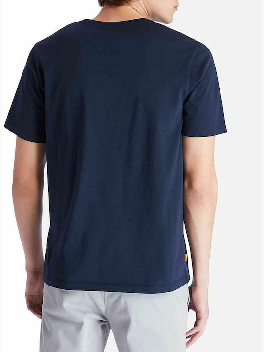 K-R Brand Tree T-shirt Navy Μπλε